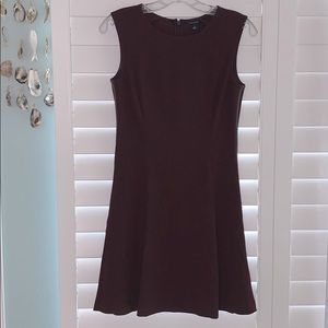 Flare at the bottom Dress with Leather Band.